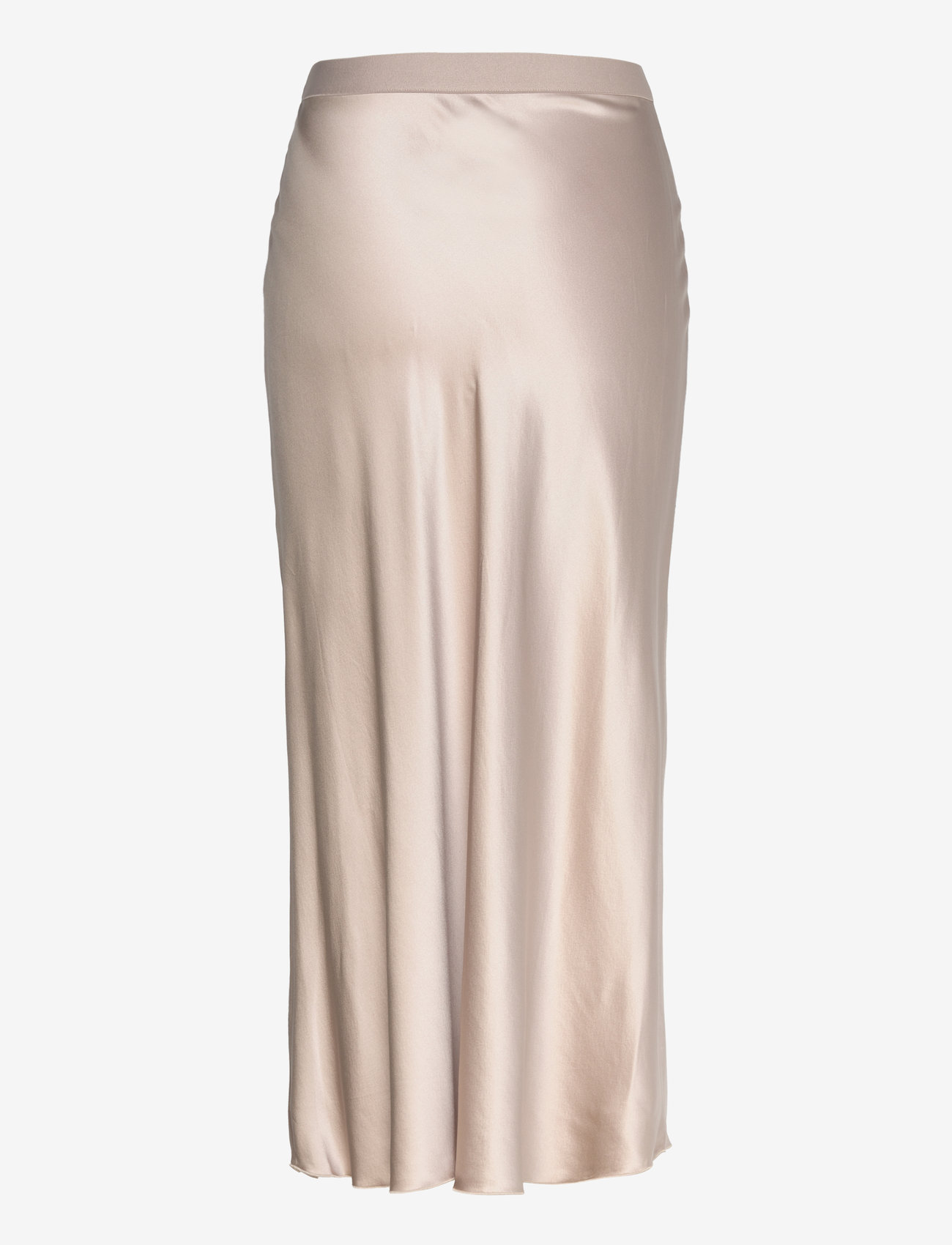 Ahlvar Gallery - Hana satin silk skirt - satinkjolar - greige - 2