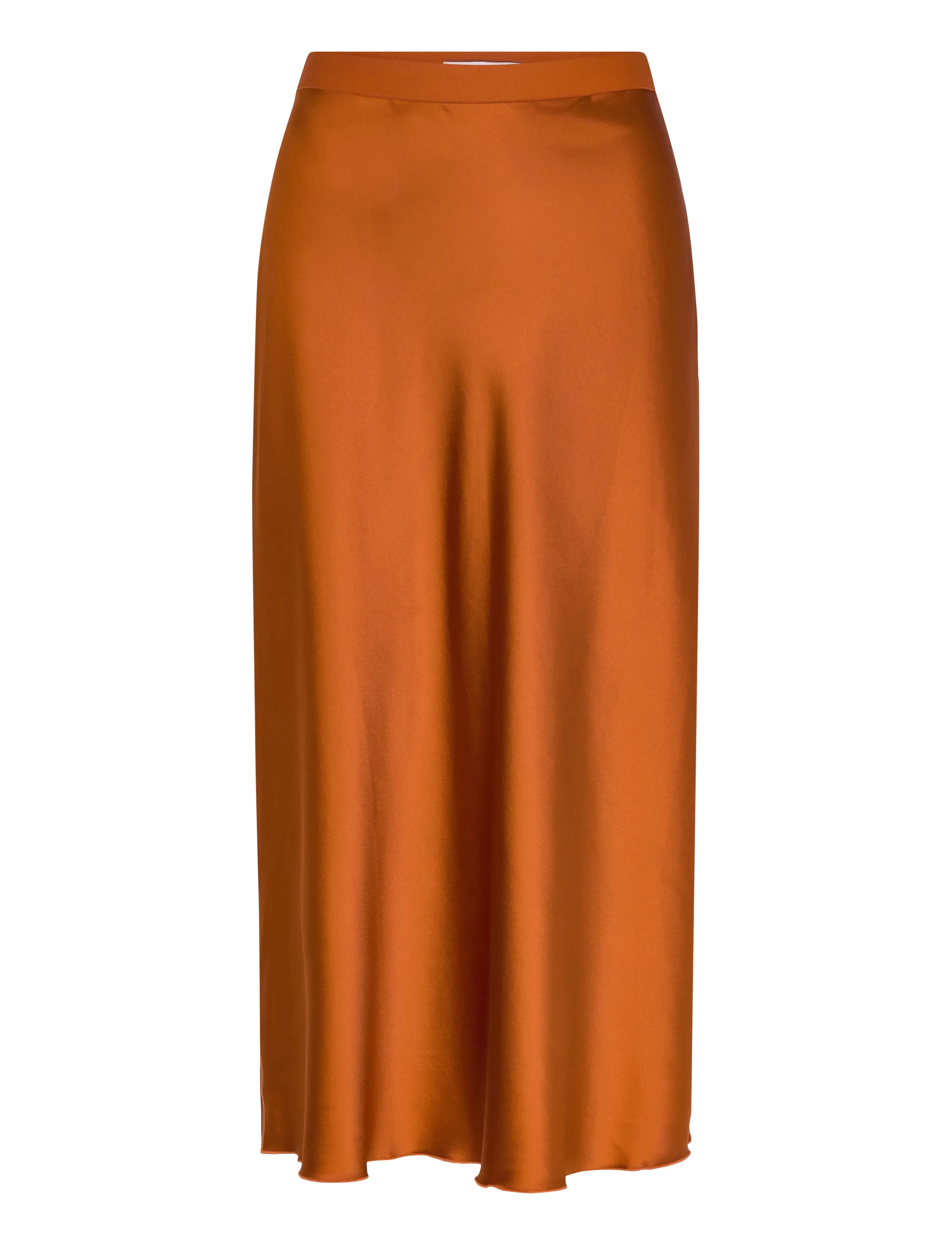 AHLVAR GALLERY Hana Satin Silk Rock Orange - XS - Damen