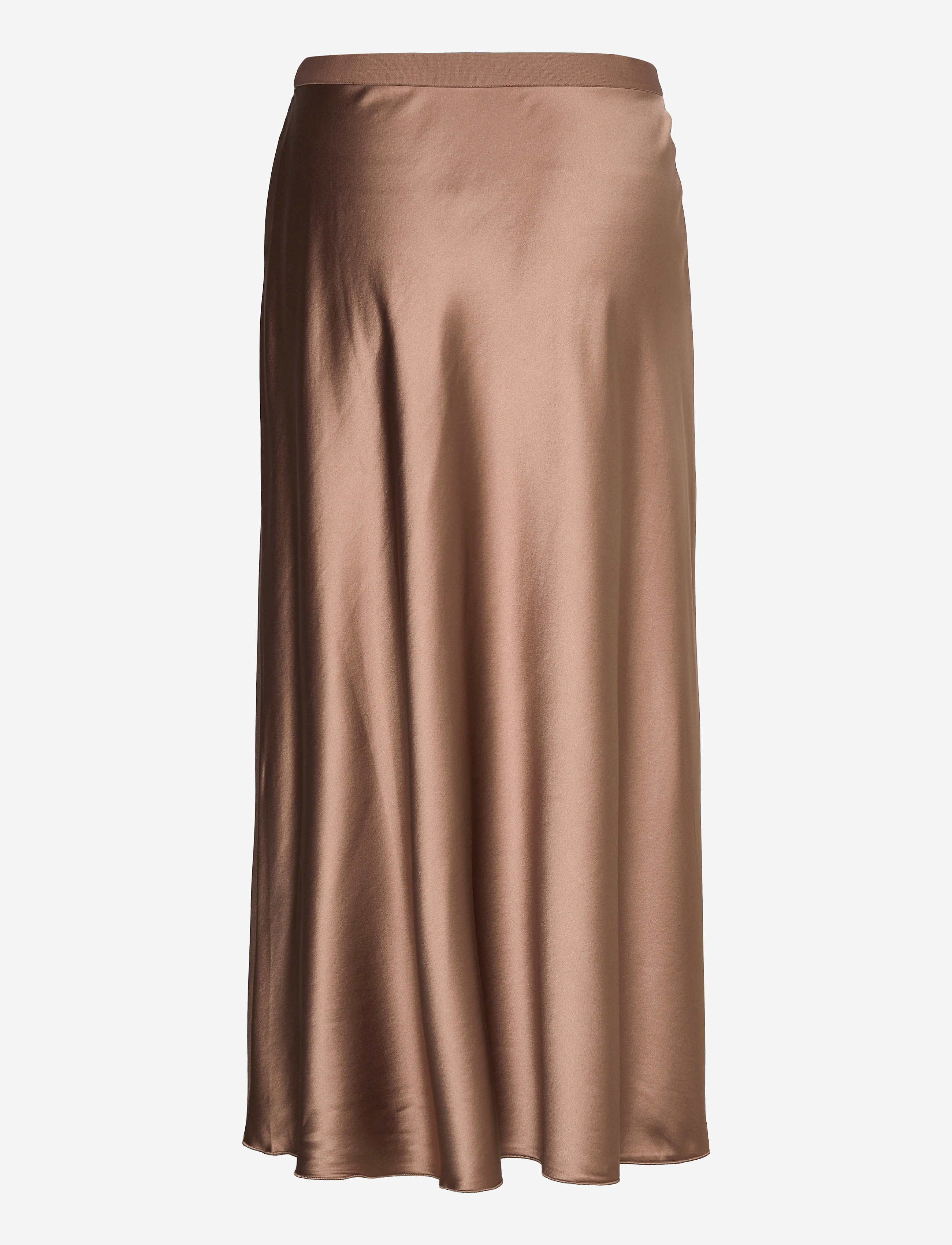 Ahlvar Gallery - Hana satin silk skirt - satiinist seelikud - sand - 2