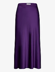 Ahlvar Gallery - Hana satin skirt - satininiai sijonai - violet - 0