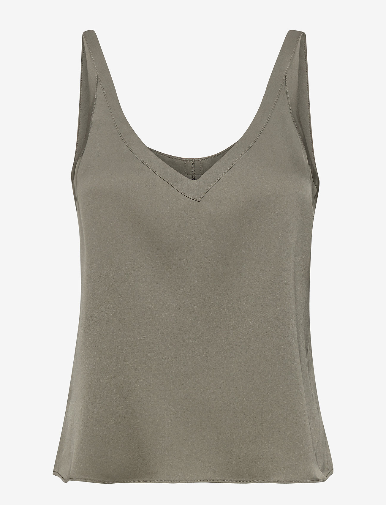 Ahlvar Gallery - Shin silk tank - light military - 0