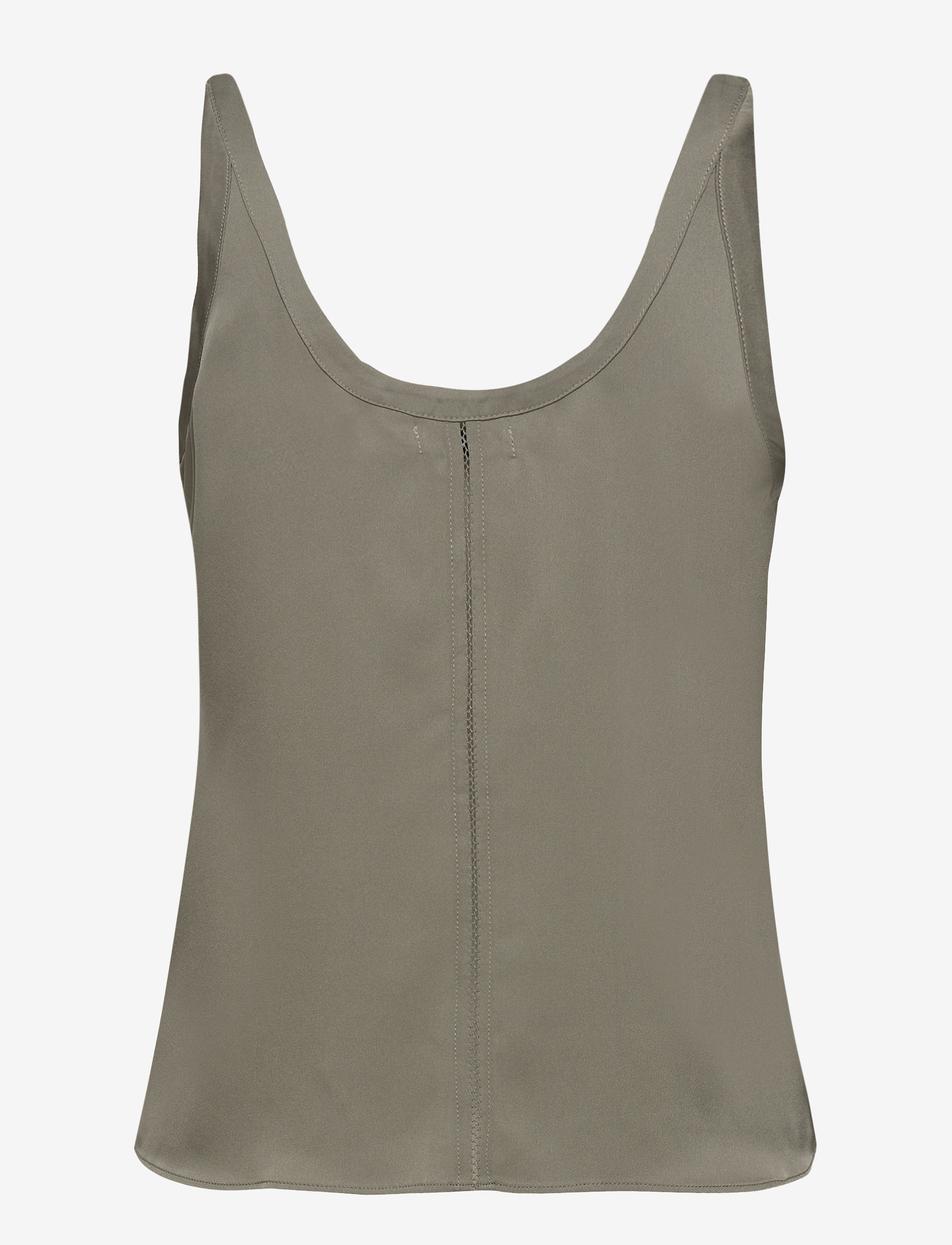 Ahlvar Gallery - Shin silk tank - light military - 1