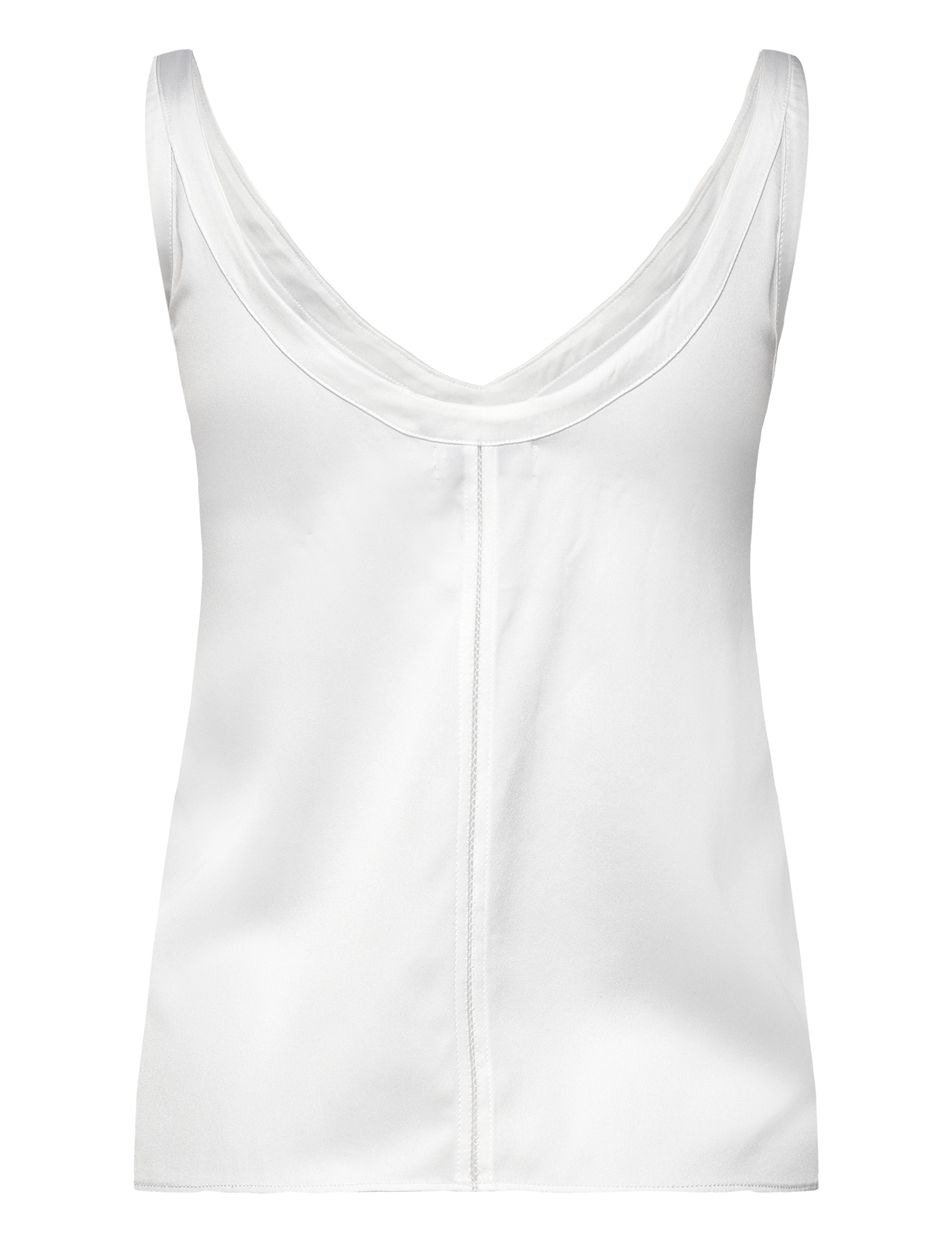 Ahlvar Gallery - Shin silk tank - Ärmlösa blusar - white - 2