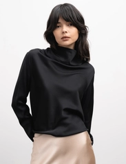 Ahlvar Gallery - Ayumi blouse - blouses à manches longues - black - 4