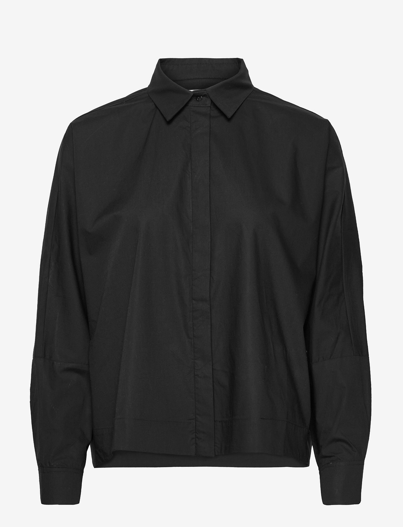 Ahlvar Gallery - Gigi shirt - long-sleeved shirts - black - 1