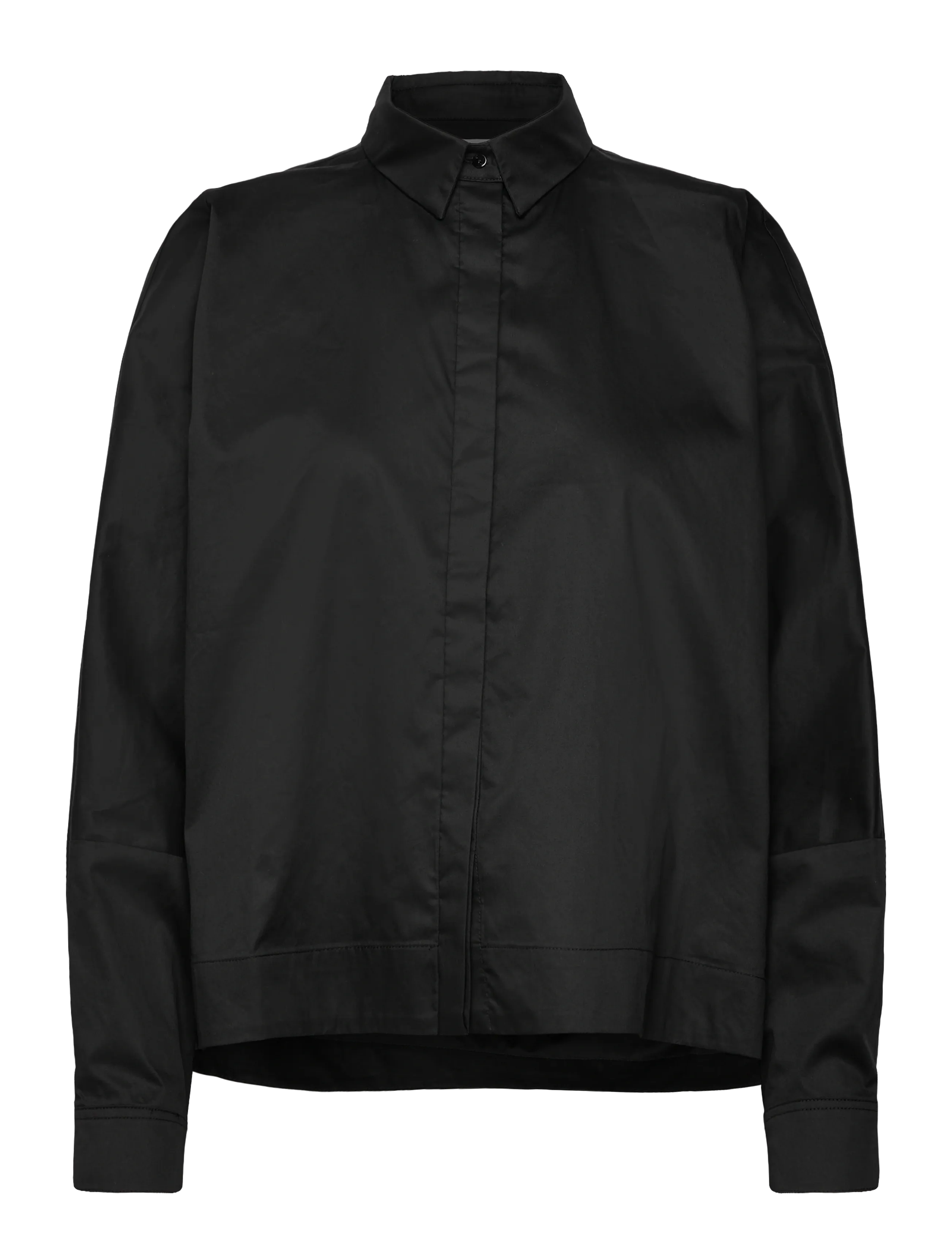 Ahlvar Gallery Gigi shirt - Transitional Layering - BLACK / black