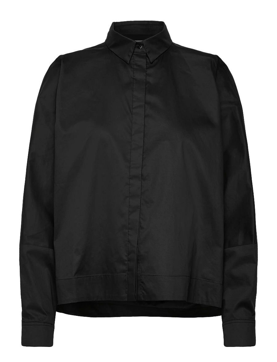 Ahlvar Gallery - Gigi shirt - denimskjorter - black - 1