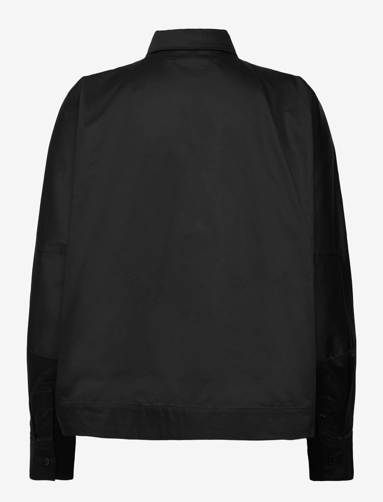 Ahlvar Gallery - Gigi shirt - långärmade skjortor - black - 1