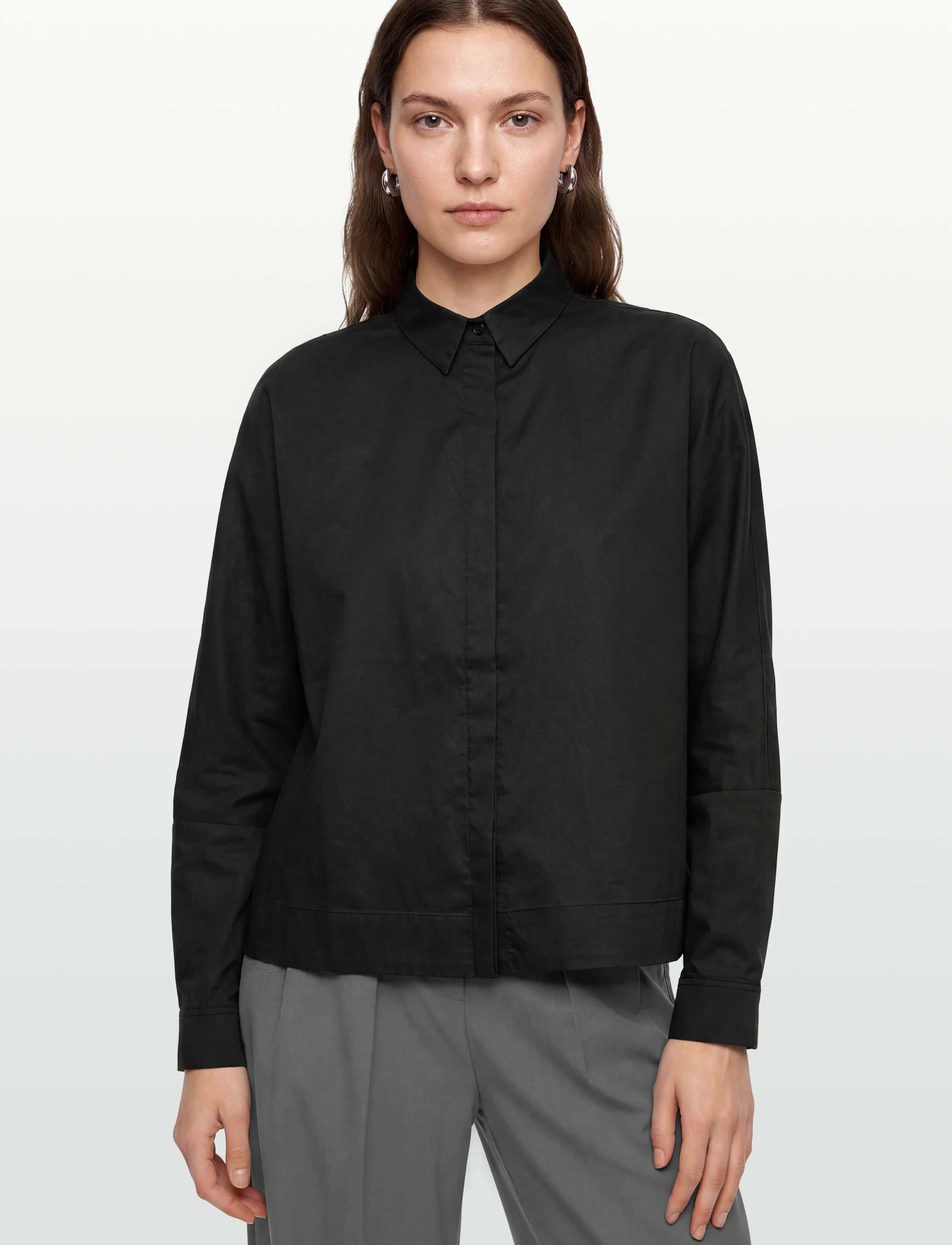 Ahlvar Gallery - Gigi shirt - denimskjorter - black - 3