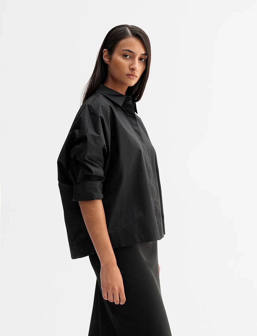 Ahlvar Gallery - Gigi shirt - jeanshemden - black - 3