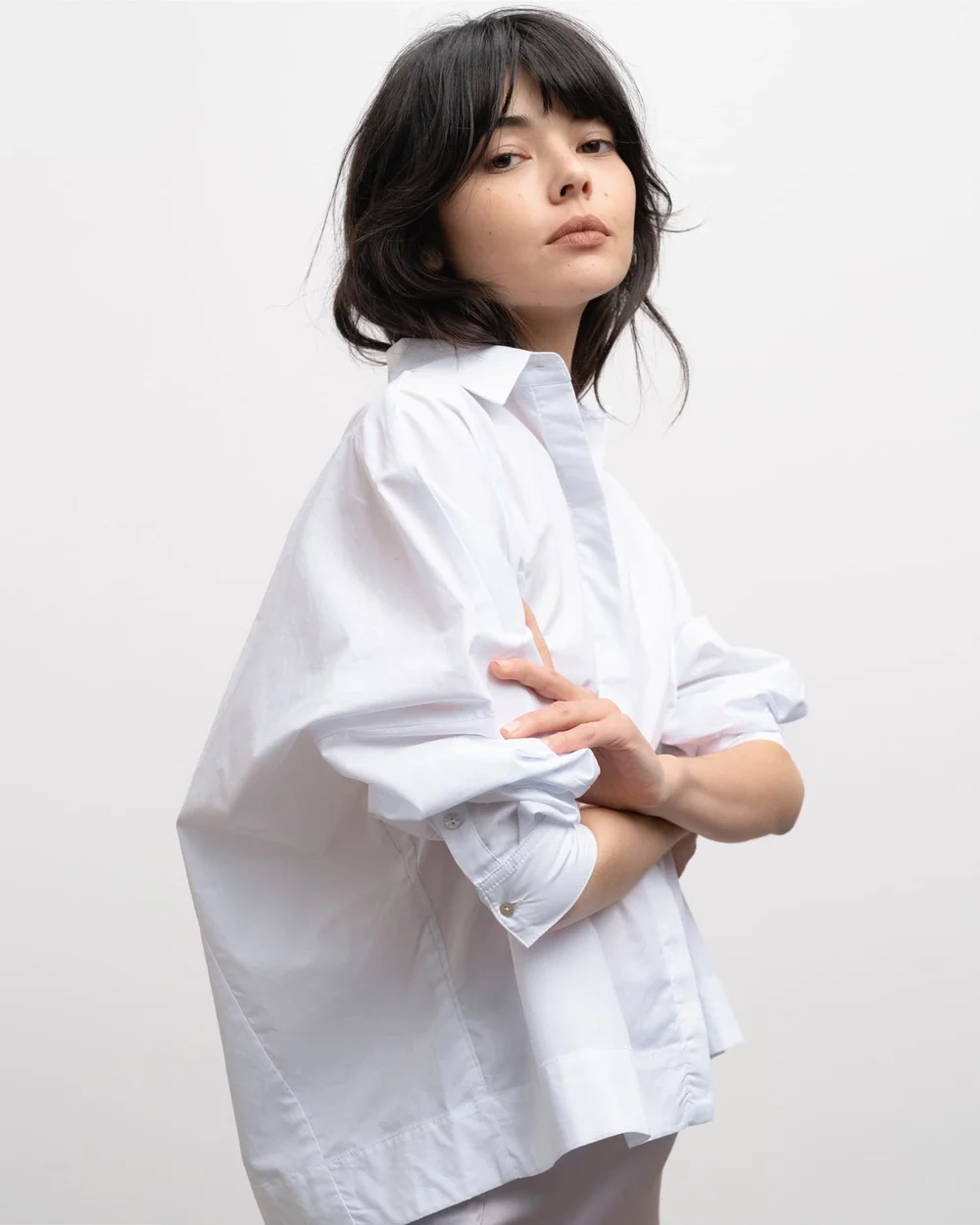 Ahlvar Gallery - Gigi shirt - krekli ar garām piedurknēm - white - 5