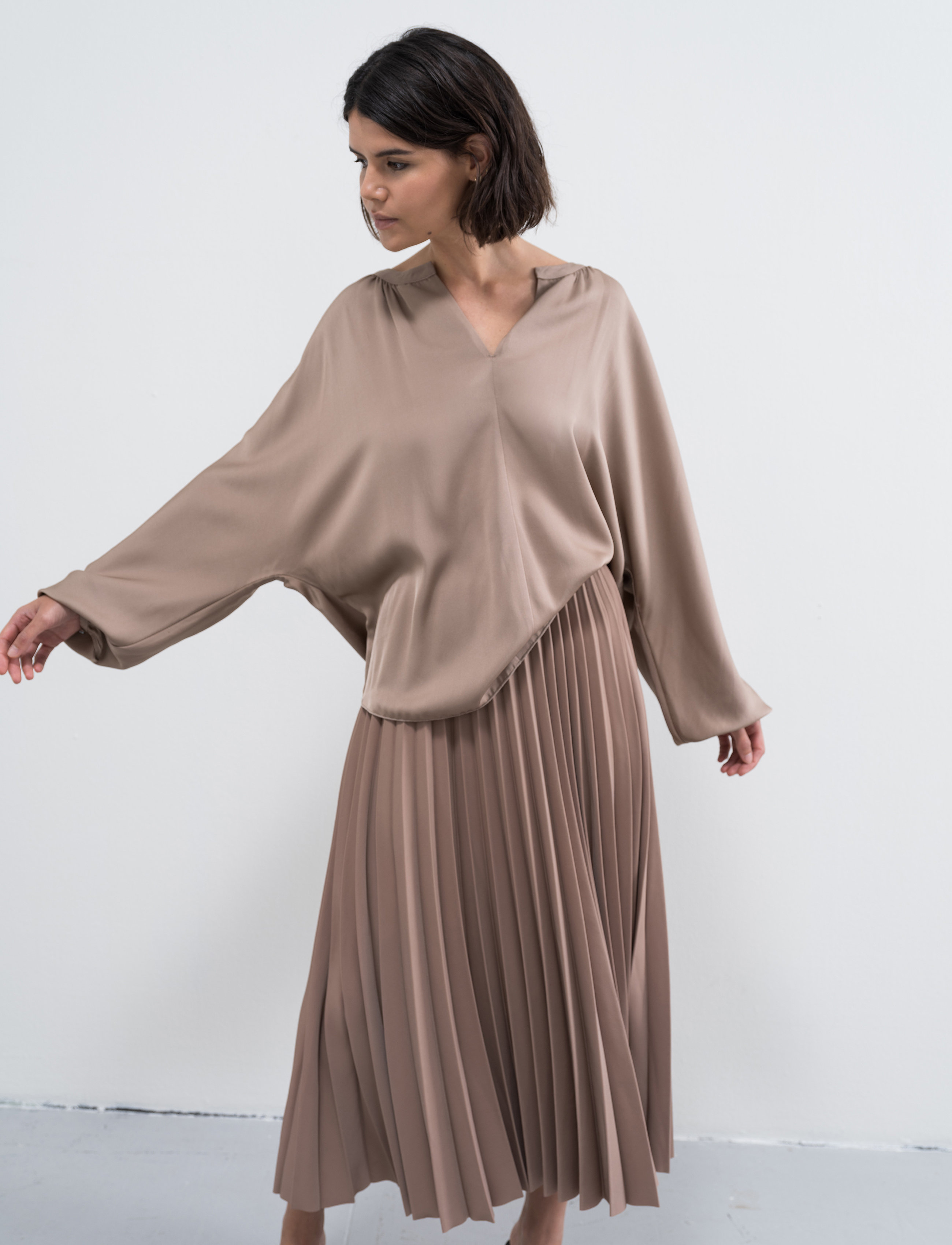 Ahlvar Gallery - Hiromi blouse - sand - 3