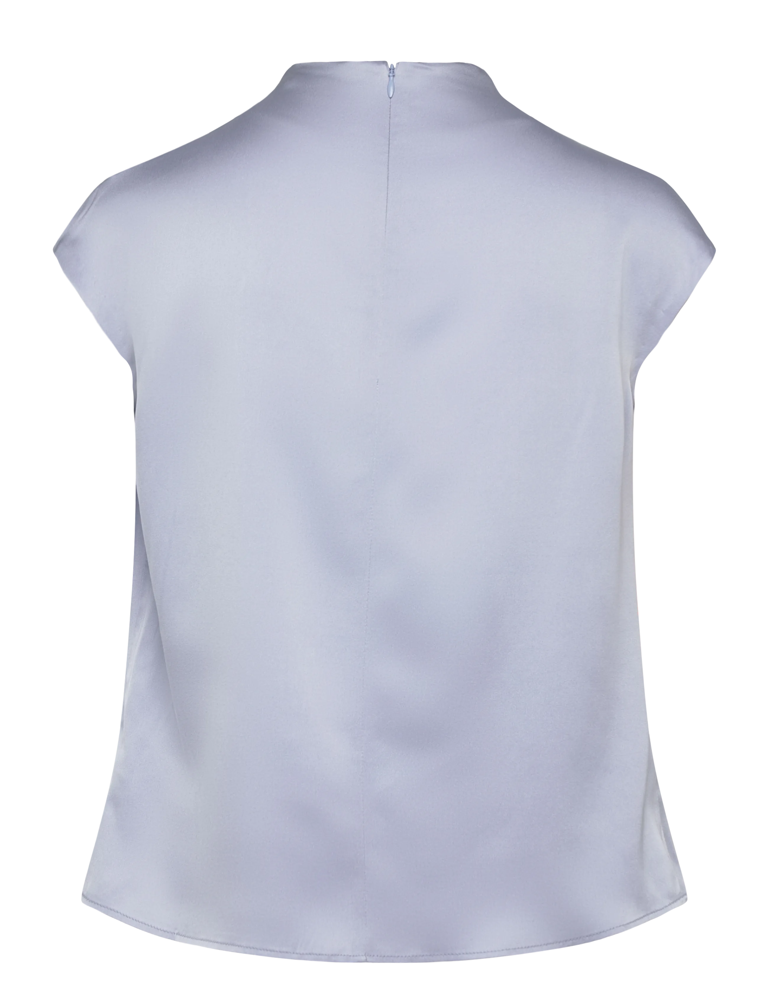 Ahlvar Gallery - Lima silk top - denim blue - 2