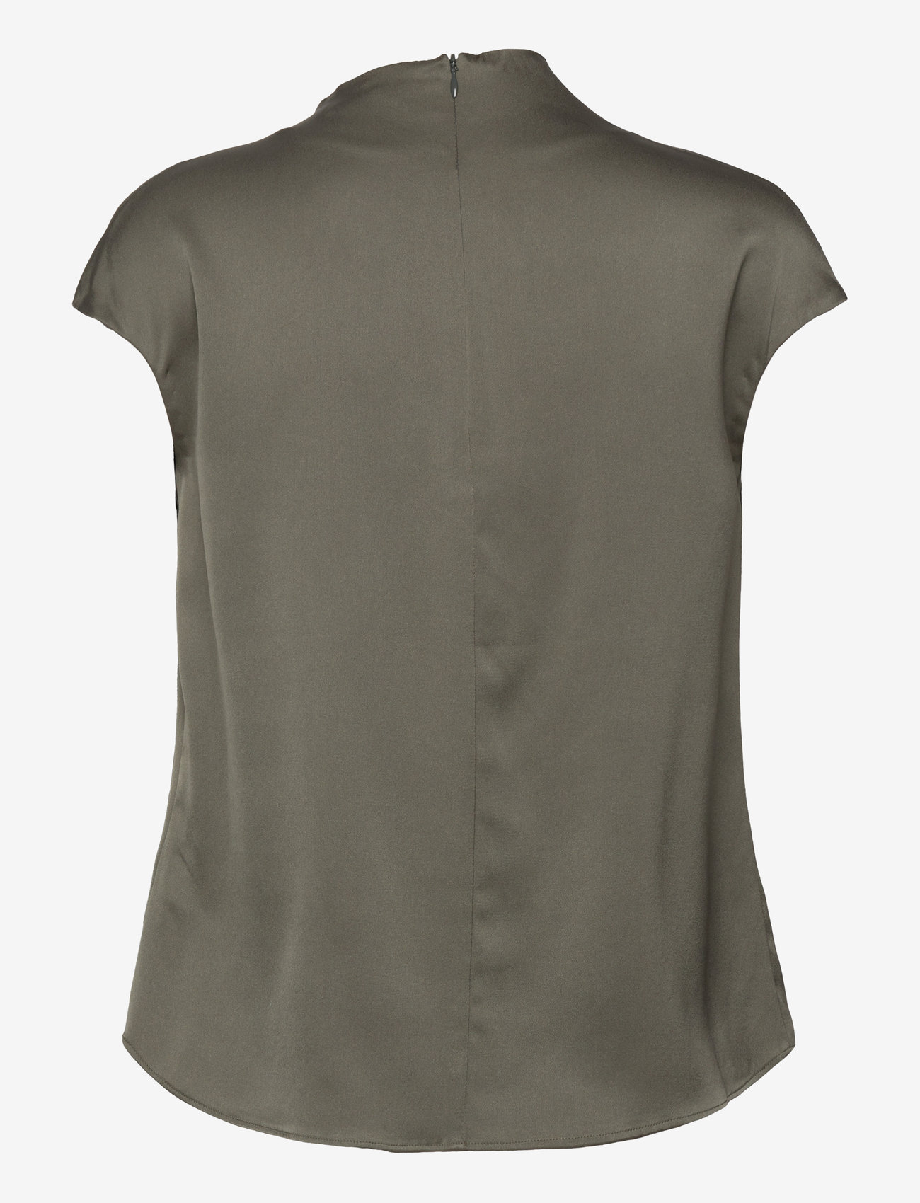Ahlvar Gallery - Lima silk top - light military - 2