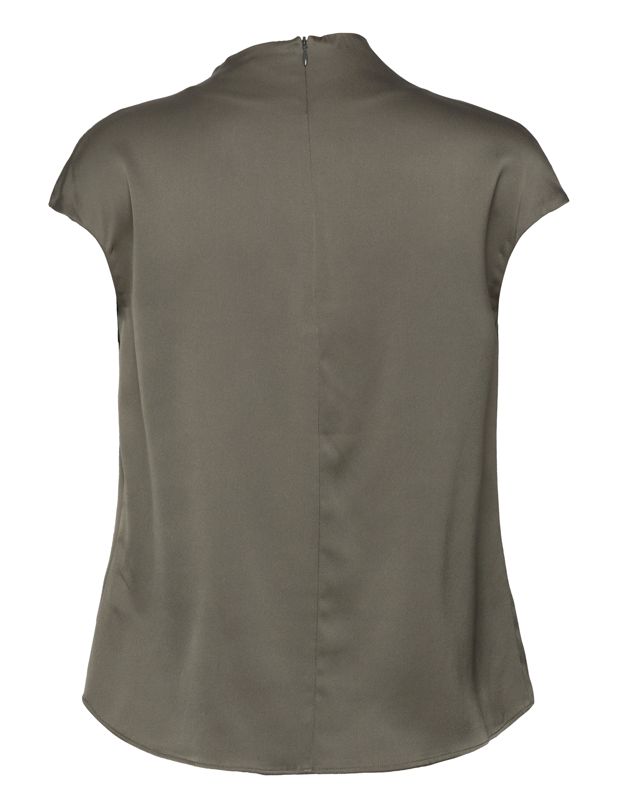 Ahlvar Gallery - Lima silk top - light military - 2