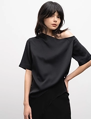 Ahlvar Gallery - Chima blouse - blouses à manches courtes - black - 4