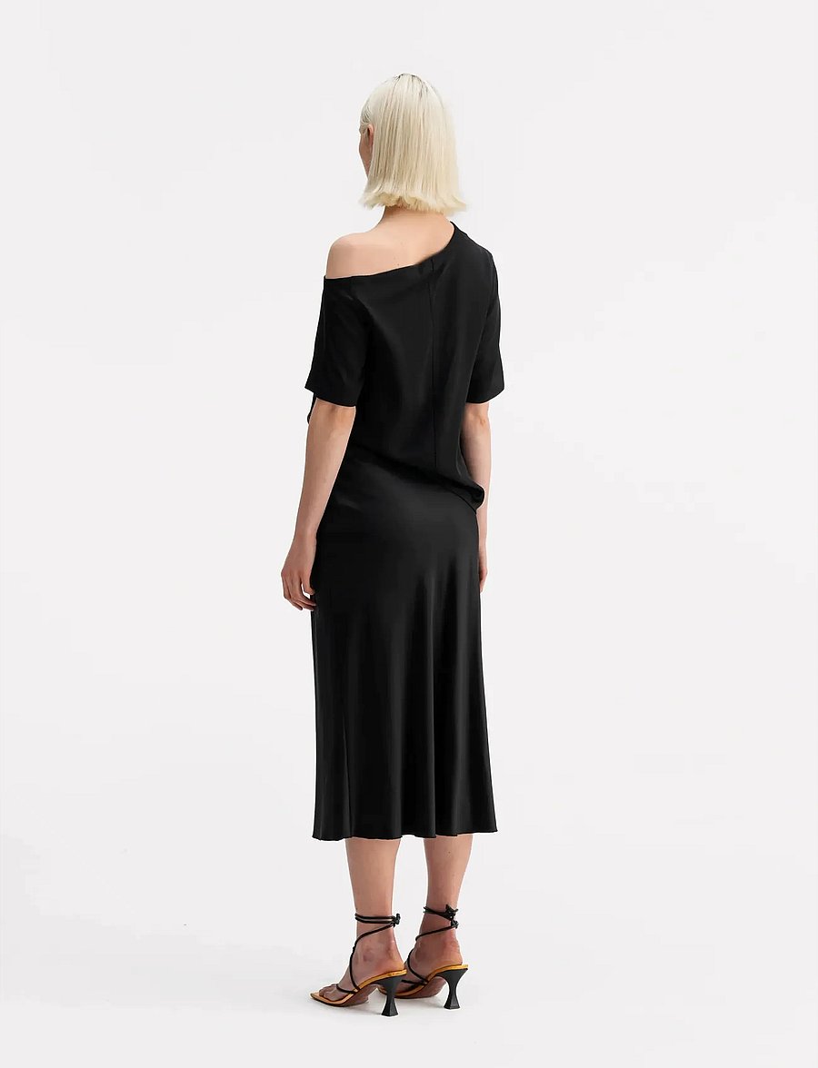 Ahlvar Gallery - Chima blouse - kortærmede bluser - black - 4