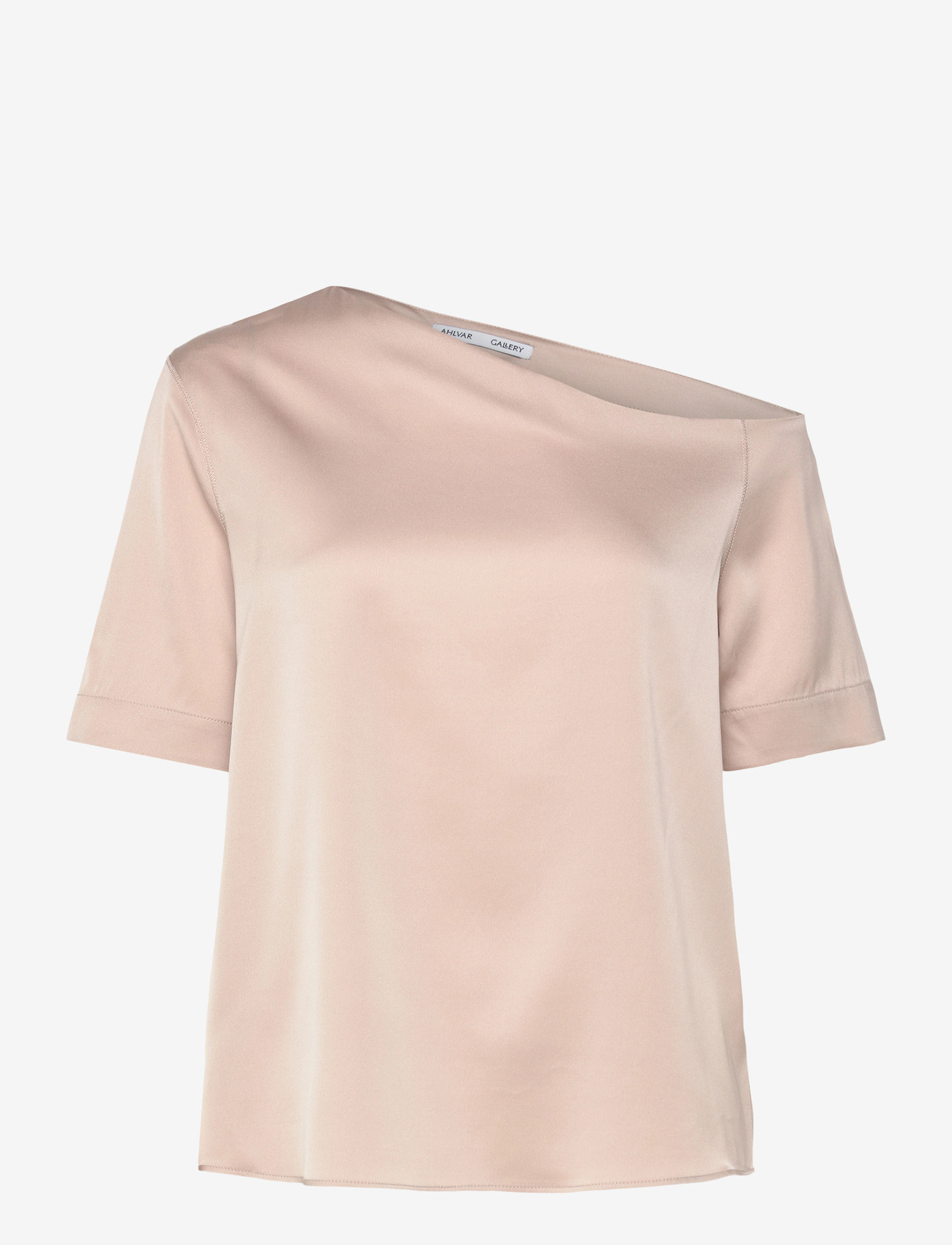 Ahlvar Gallery - Chima blouse - stutterma blússur - greige - 1