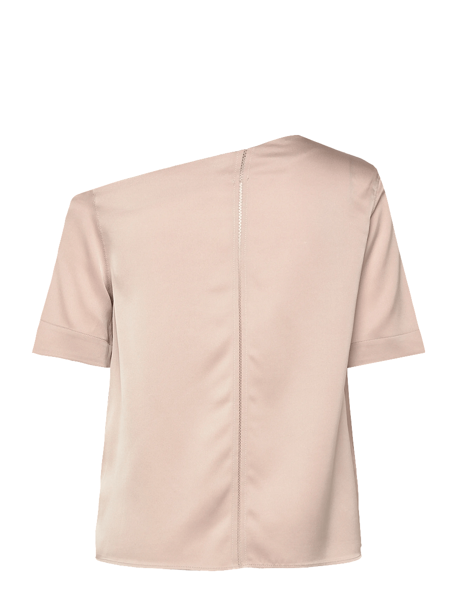Ahlvar Gallery - Chima blouse - kortärmade blusar - greige - 2