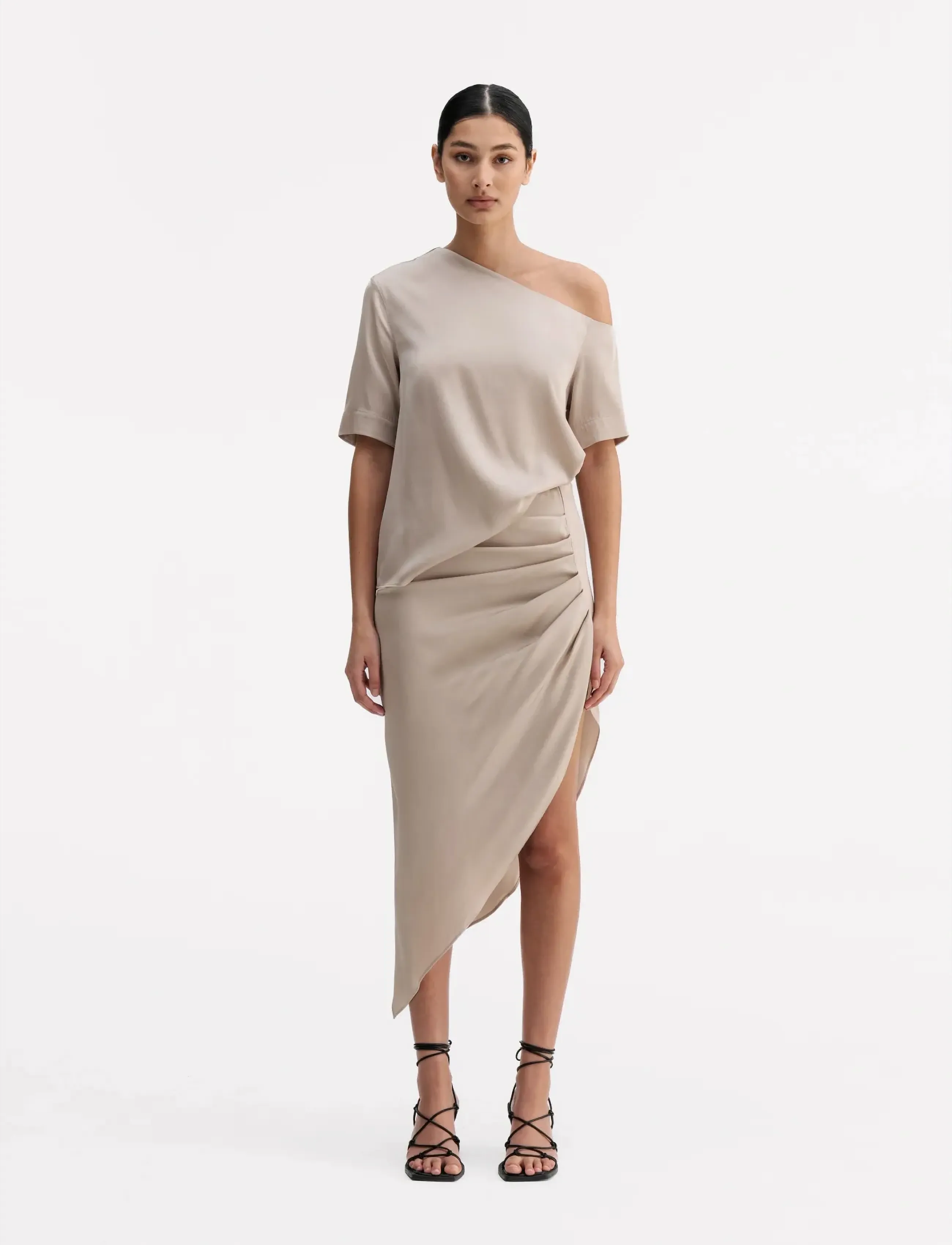 Ahlvar Gallery - Chima blouse - greige - 3