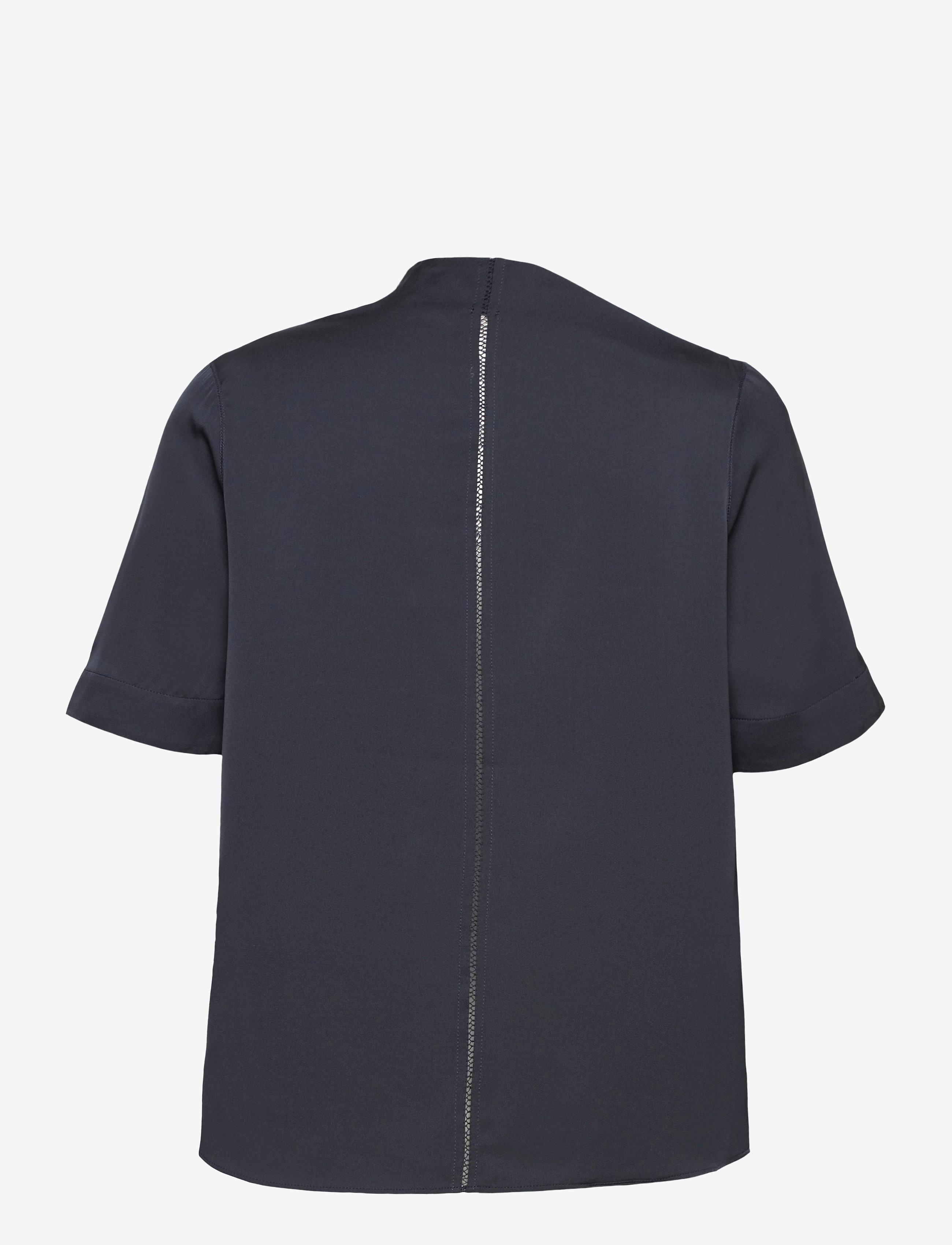 Ahlvar Gallery - Lima silk tee - blue grey - 2