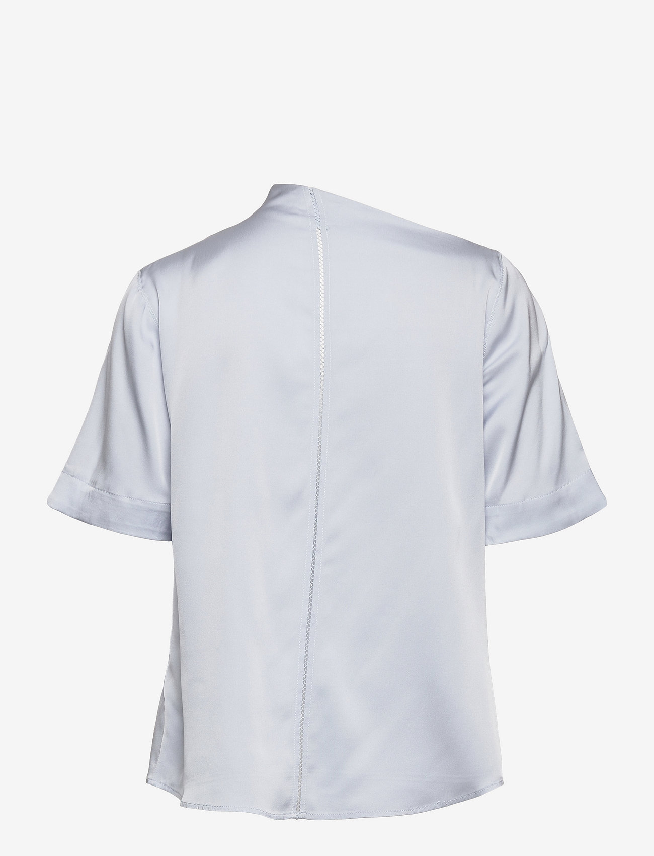 Ahlvar Gallery - Lima silk tee - palaidinės trumpomis rankovėmis - light blue - 2