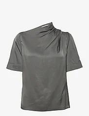 Ahlvar Gallery - Lima tee - short-sleeved blouses - military green - 0