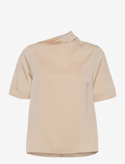 Ahlvar Gallery - Lima tee - short-sleeved blouses - powder - 0
