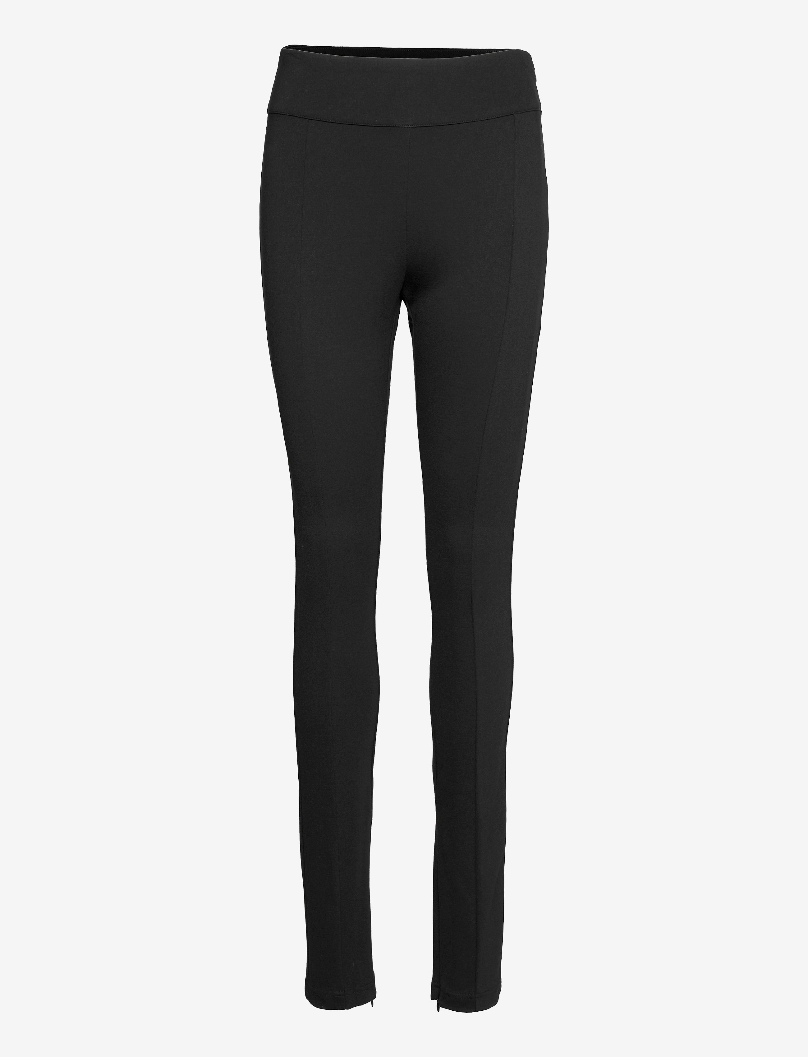 Ahlvar Gallery Elly trousers - Slim fit-byxor - BLACK / black