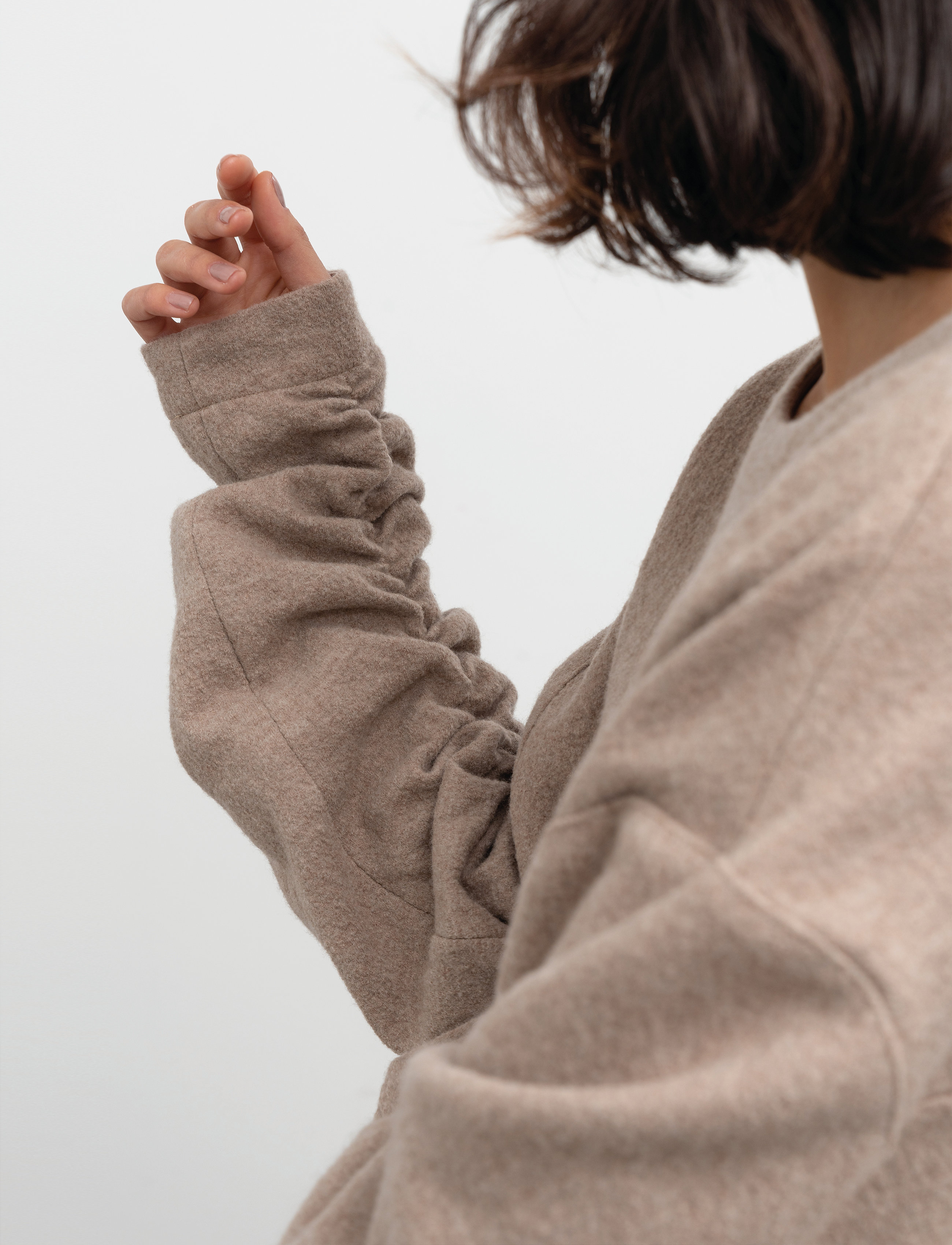 Ahlvar Gallery - Kojo teddy sweater - sand - 4