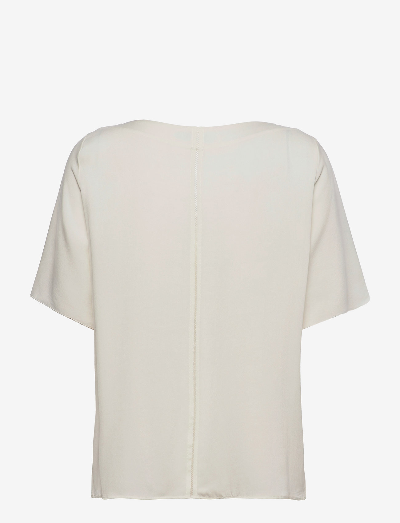 Ahlvar Gallery - Yoli blouse - short-sleeved blouses - off-white - 1