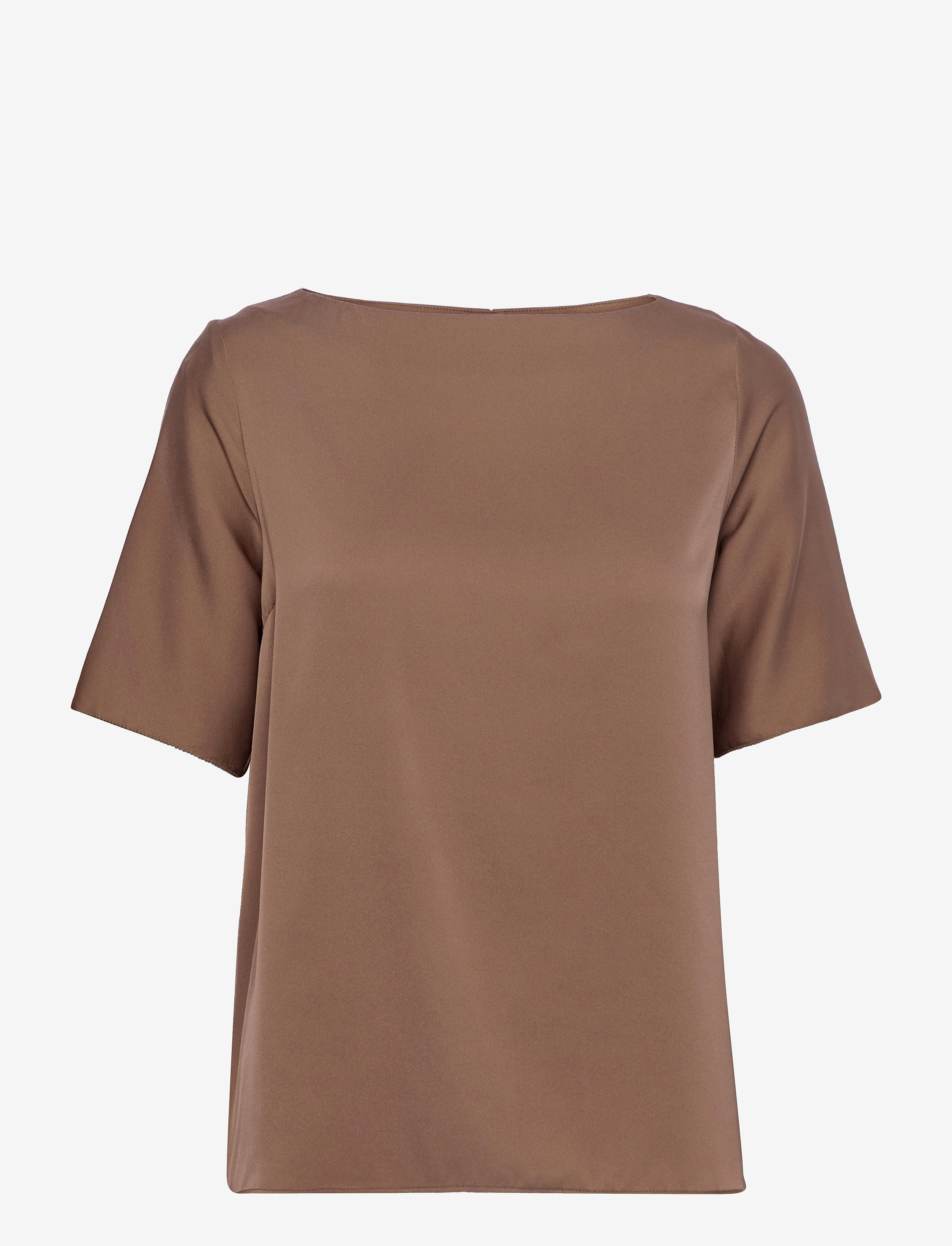 Ahlvar Gallery Yoli silk blouse - Kleidung - SAND / beige