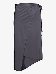 Ahlvar Gallery - Lee wrap skirt - midi skirts - blue grey - 0
