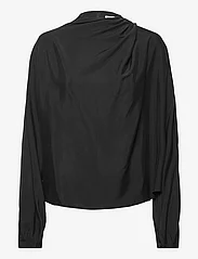 Ahlvar Gallery - Lima blouse - long-sleeved blouses - black - 0