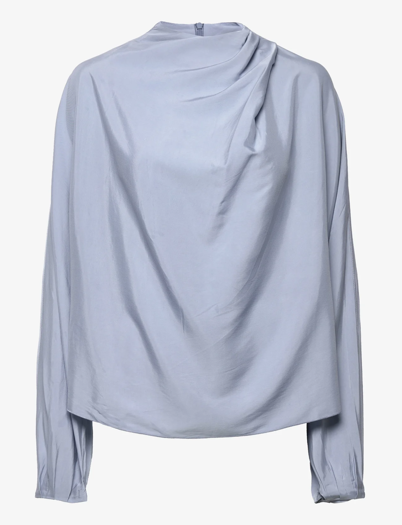 Ahlvar Gallery - Lima blouse - blūzes ar garām piedurknēm - sky - 0