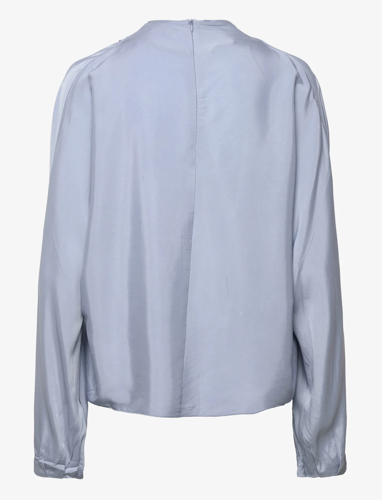 Ahlvar Gallery - Lima blouse - long-sleeved blouses - sky - 1
