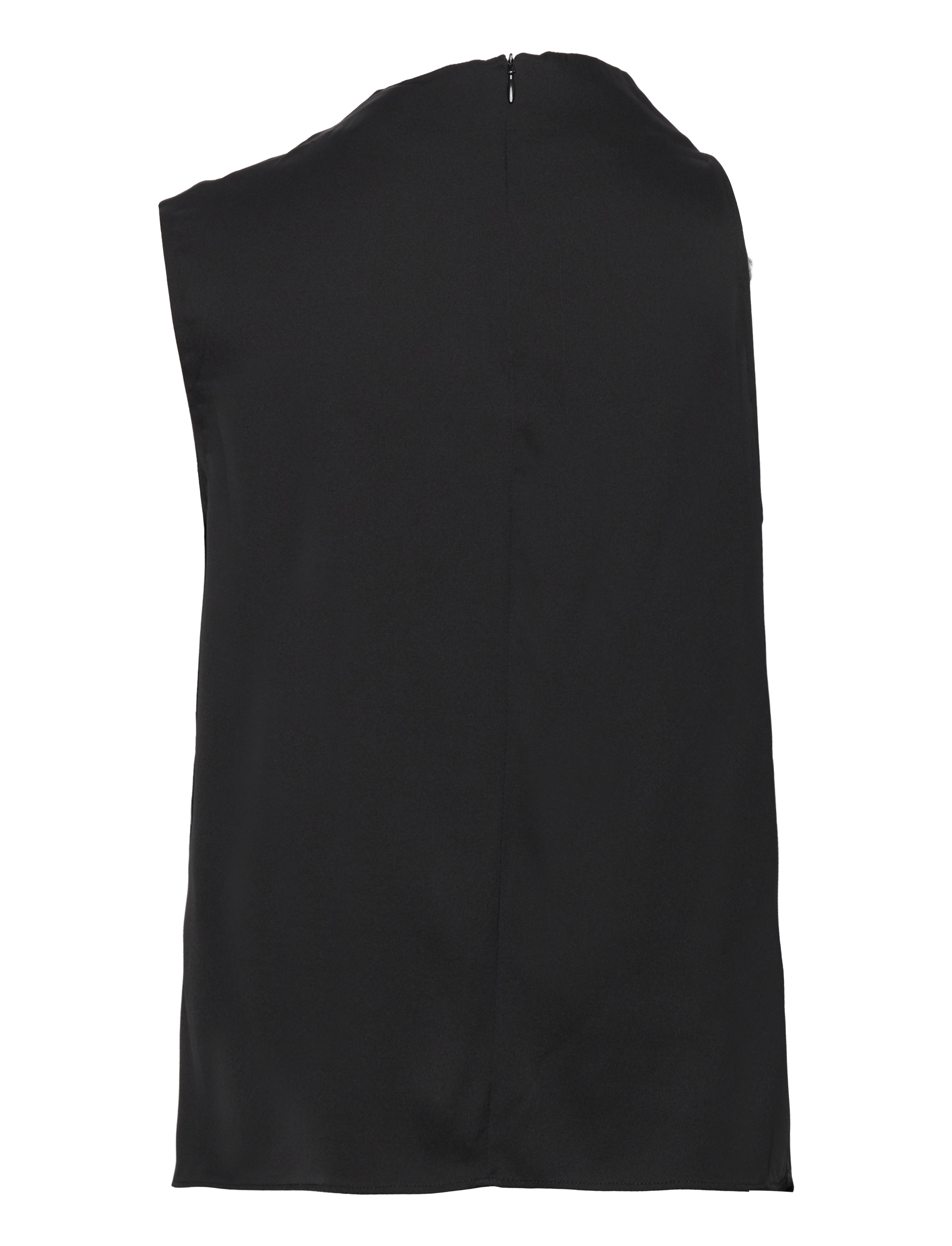 Ahlvar Gallery - Lima silk tank - Ærmeløse bluser - black - 2