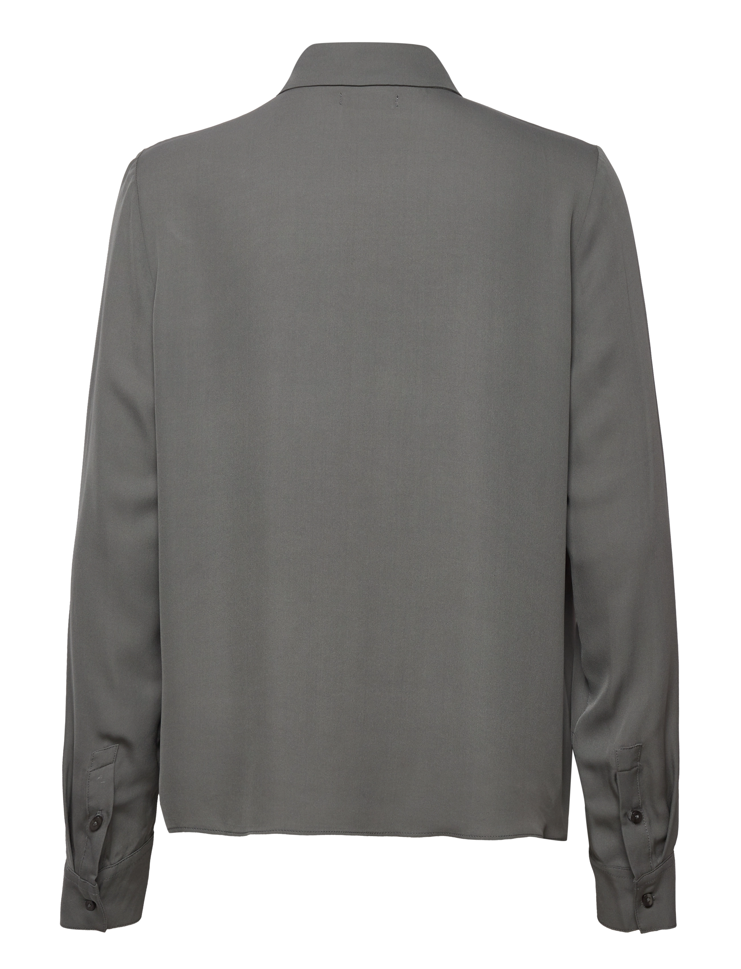 Ahlvar Gallery - Mia silk shirt - military green - 1