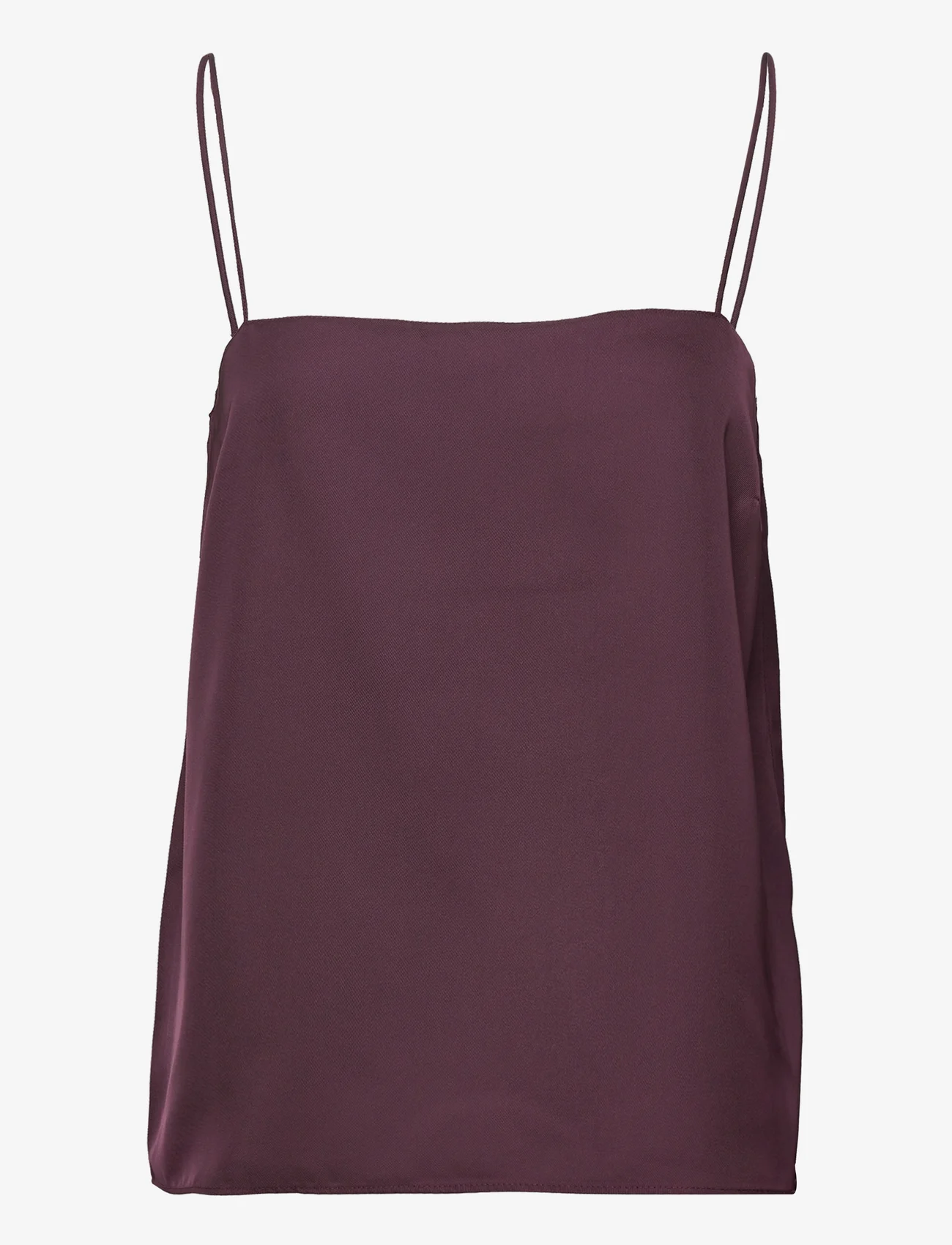 Ahlvar Gallery - Remi tank - sleeveless blouses - burgundy - 0
