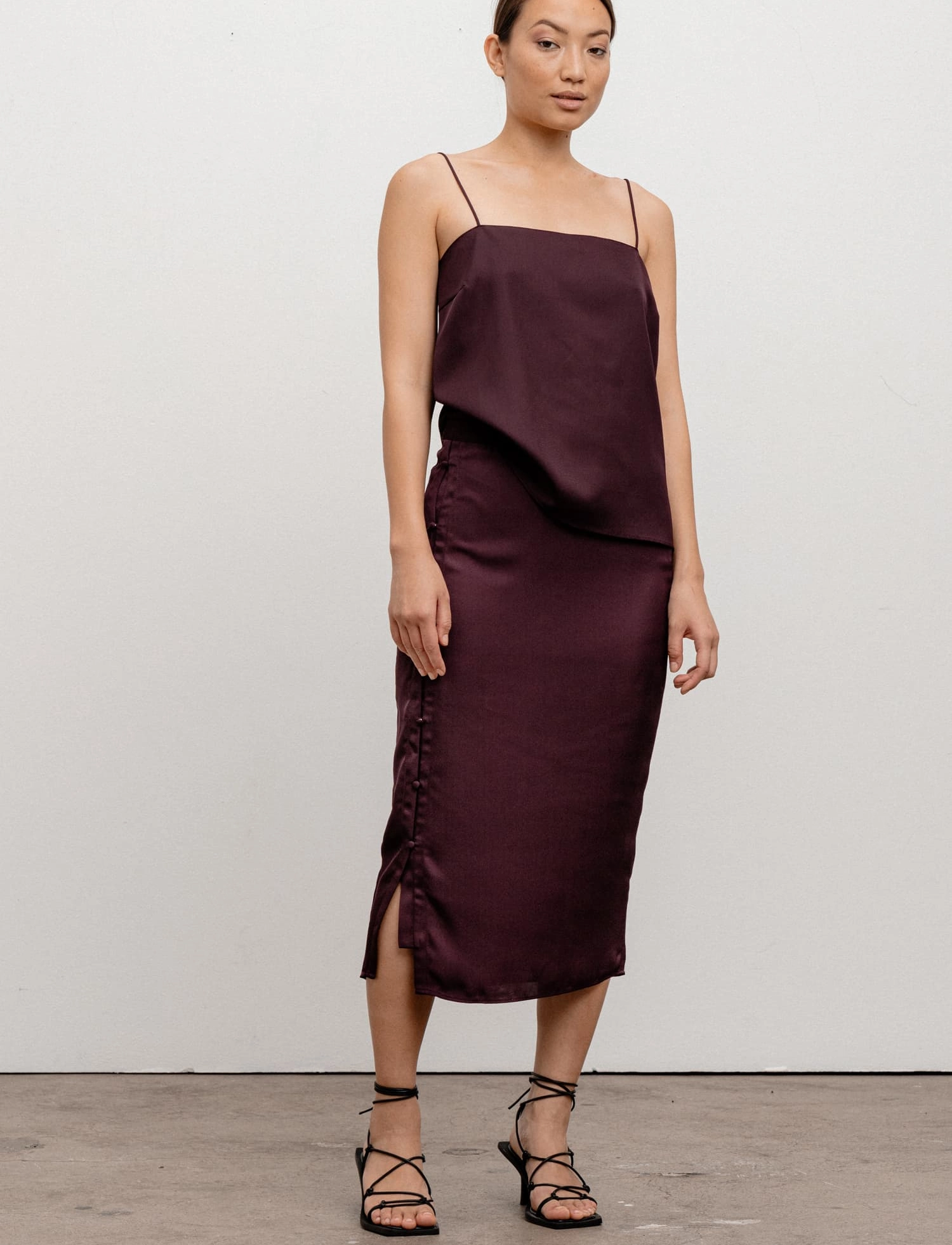 Ahlvar Gallery - Remi tank - burgundy - 2