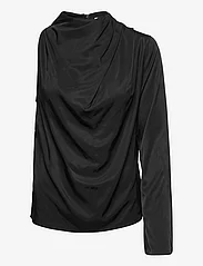 Ahlvar Gallery - Toki blouse - long-sleeved blouses - black - 0