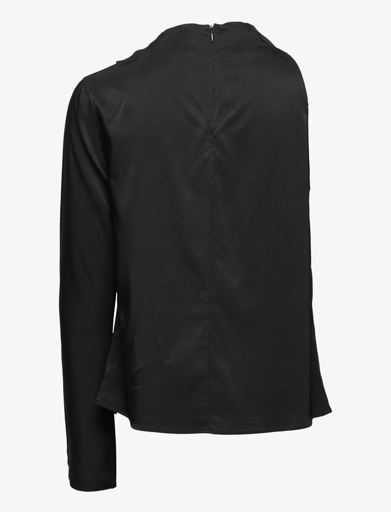 Ahlvar Gallery - Toki blouse - long-sleeved blouses - black - 1