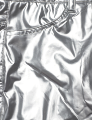 Ahlvar Gallery - Amaya latex trousers - spodnie rurki - silver - 2
