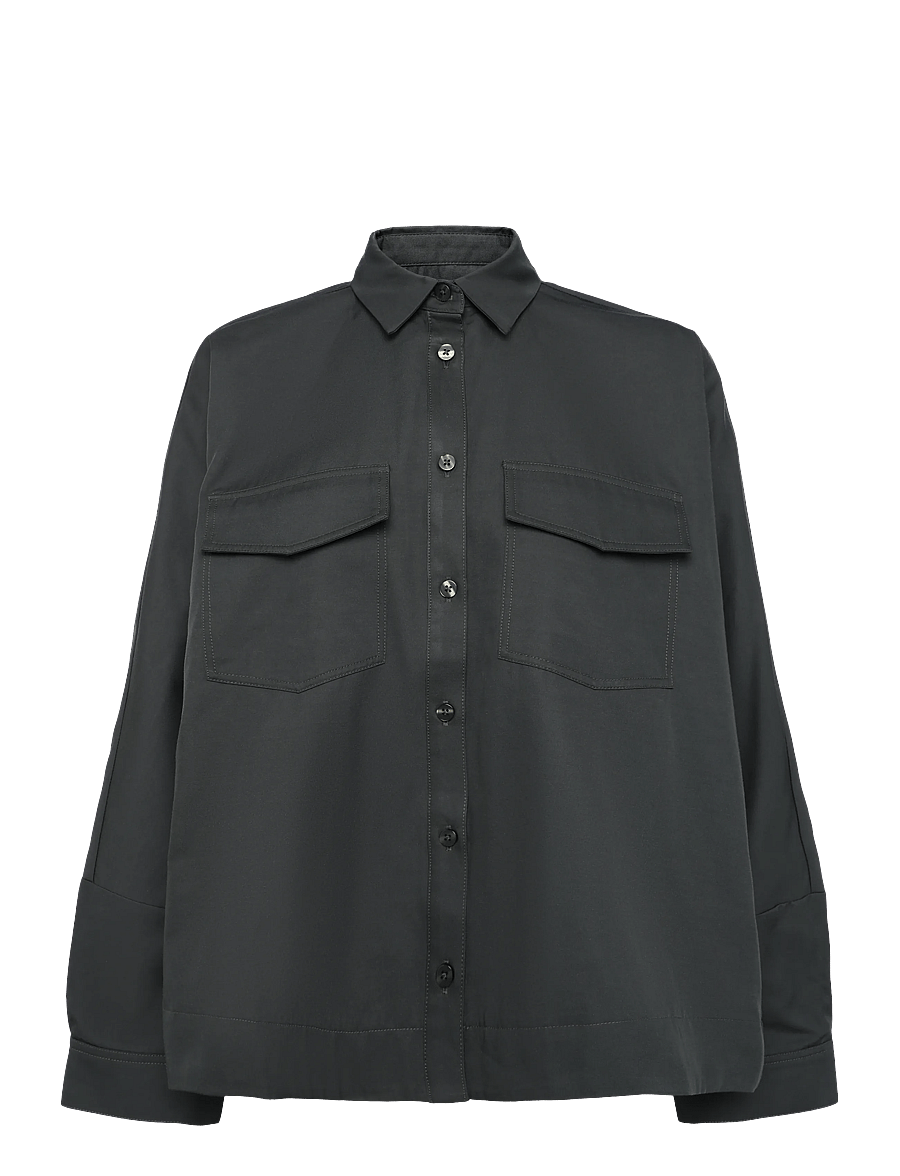 Ahlvar Gallery - Kaia over shirt - långärmade skjortor - wood - 1