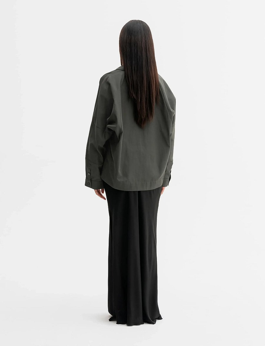 Ahlvar Gallery - Kaia over shirt - långärmade skjortor - wood - 4