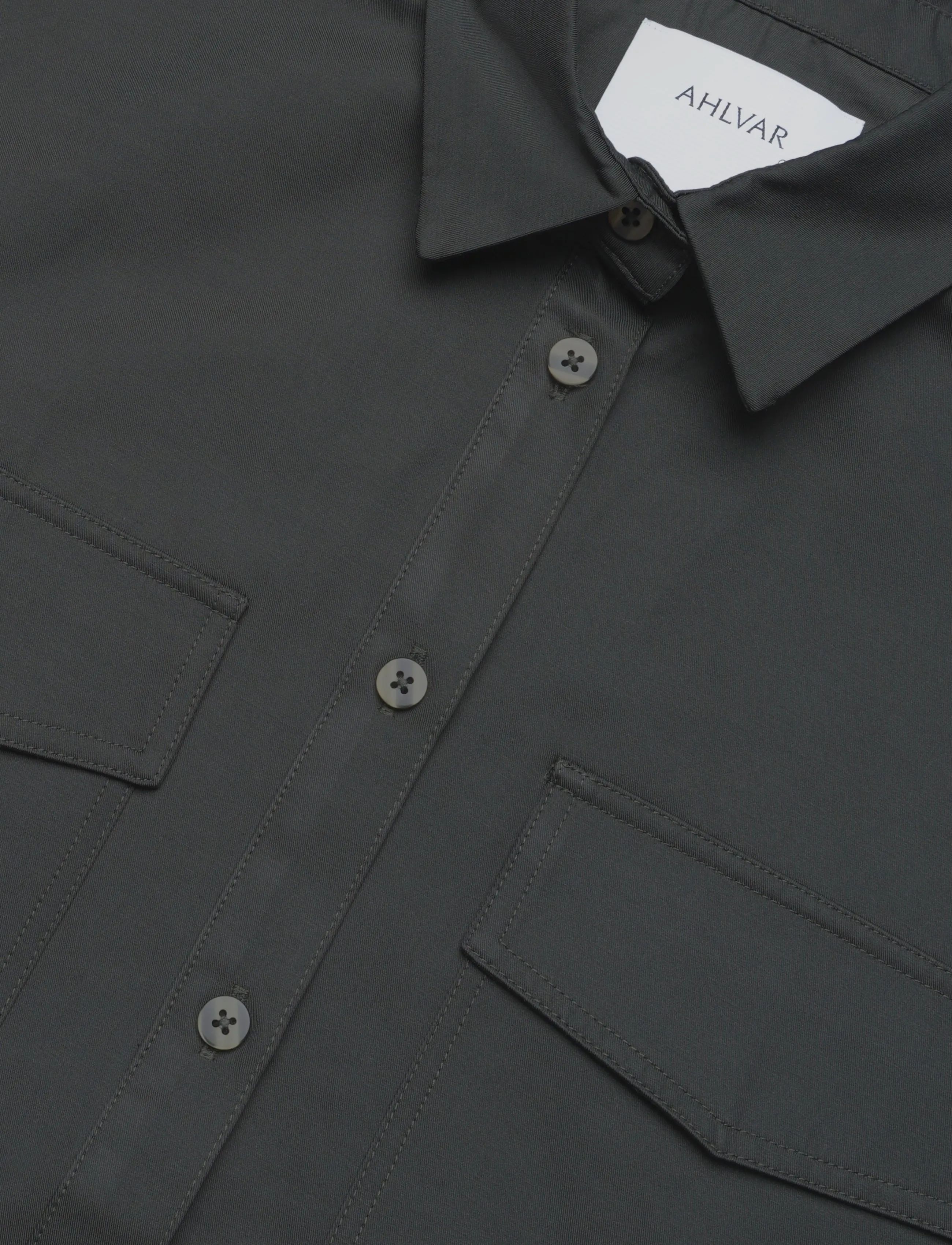 Ahlvar Gallery - Kaia over shirt - long-sleeved shirts - wood - 5