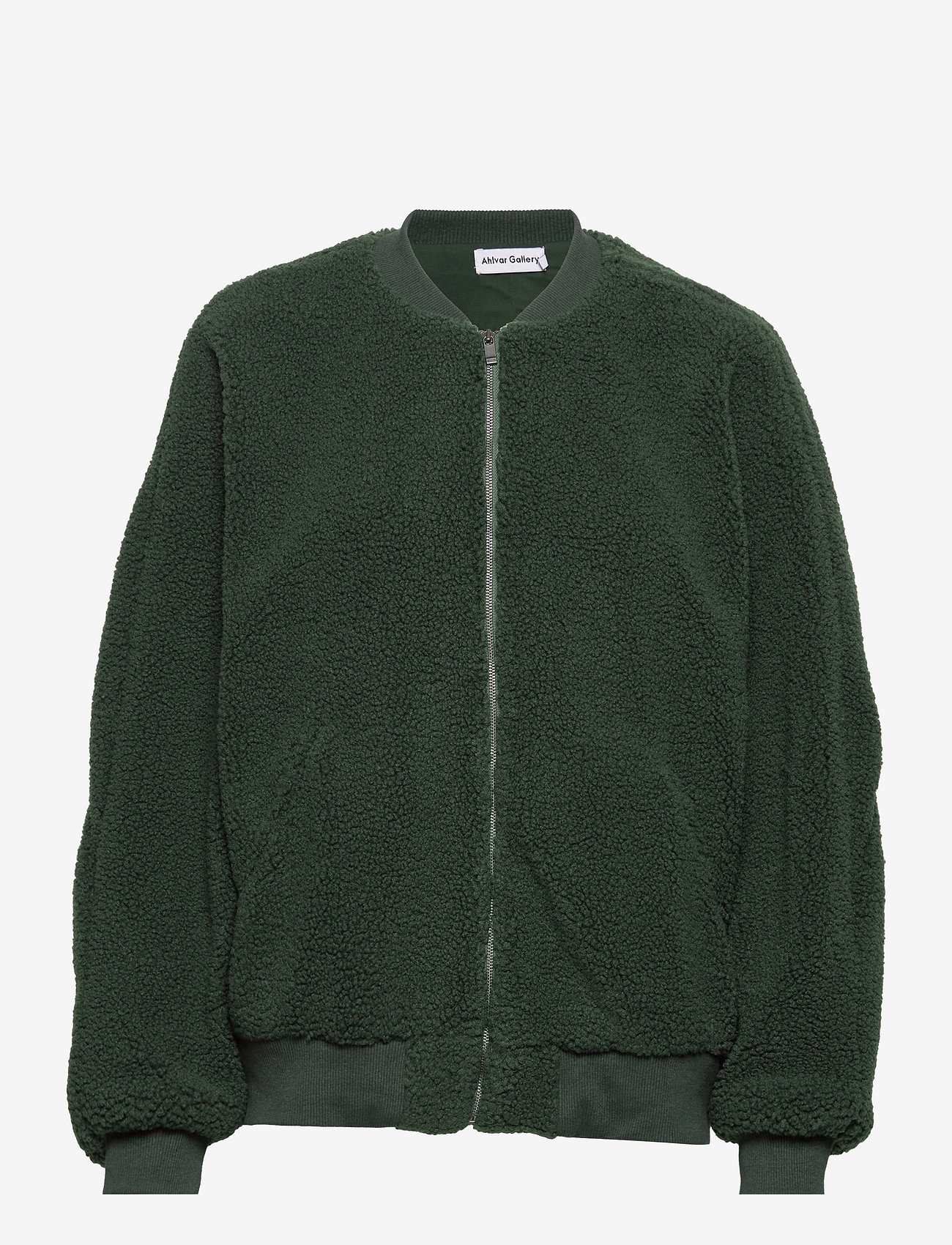 Kimie teddy bomber jacket - DARK MILITARY