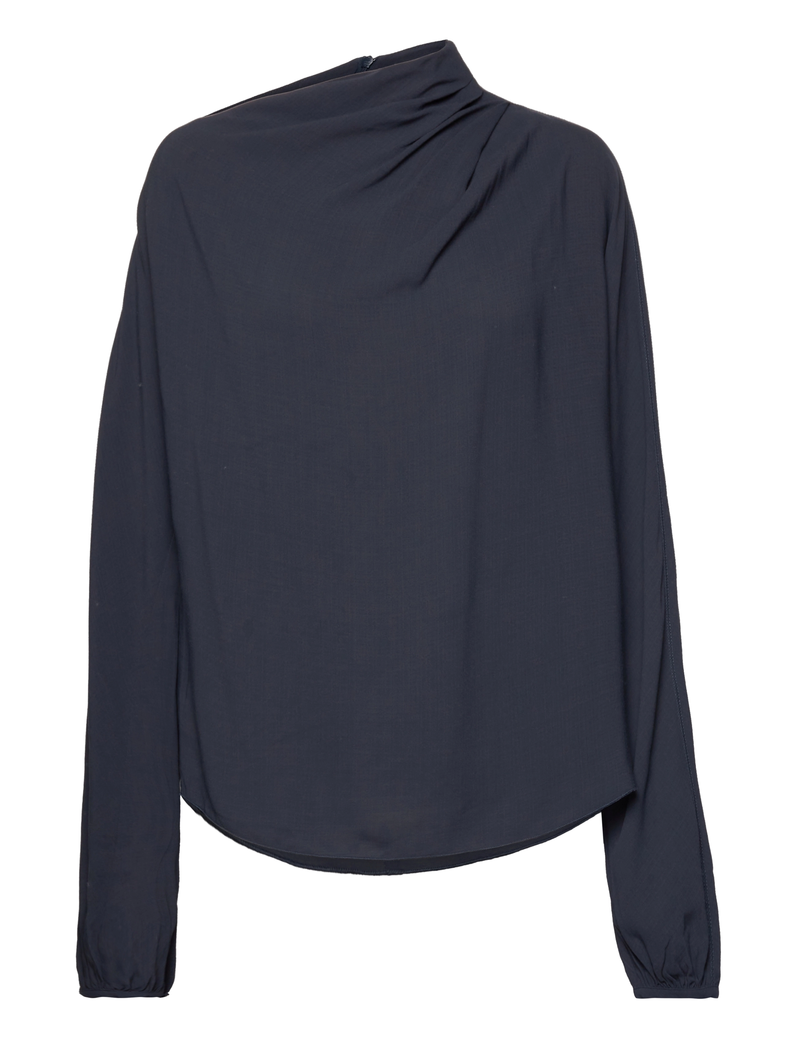 Ahlvar Gallery - Lima linen blouse - blue grey - 1
