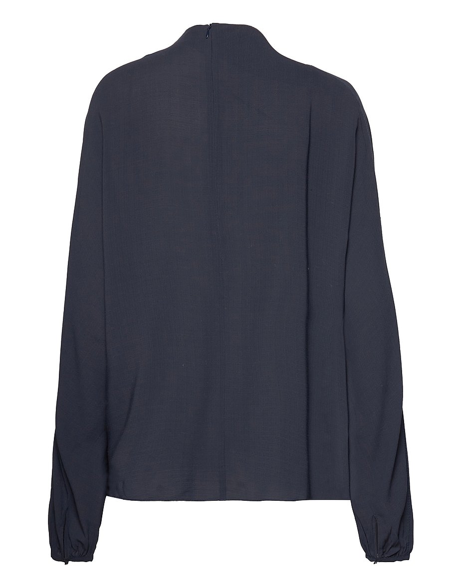 Ahlvar Gallery - Lima linen blouse - blue grey - 2