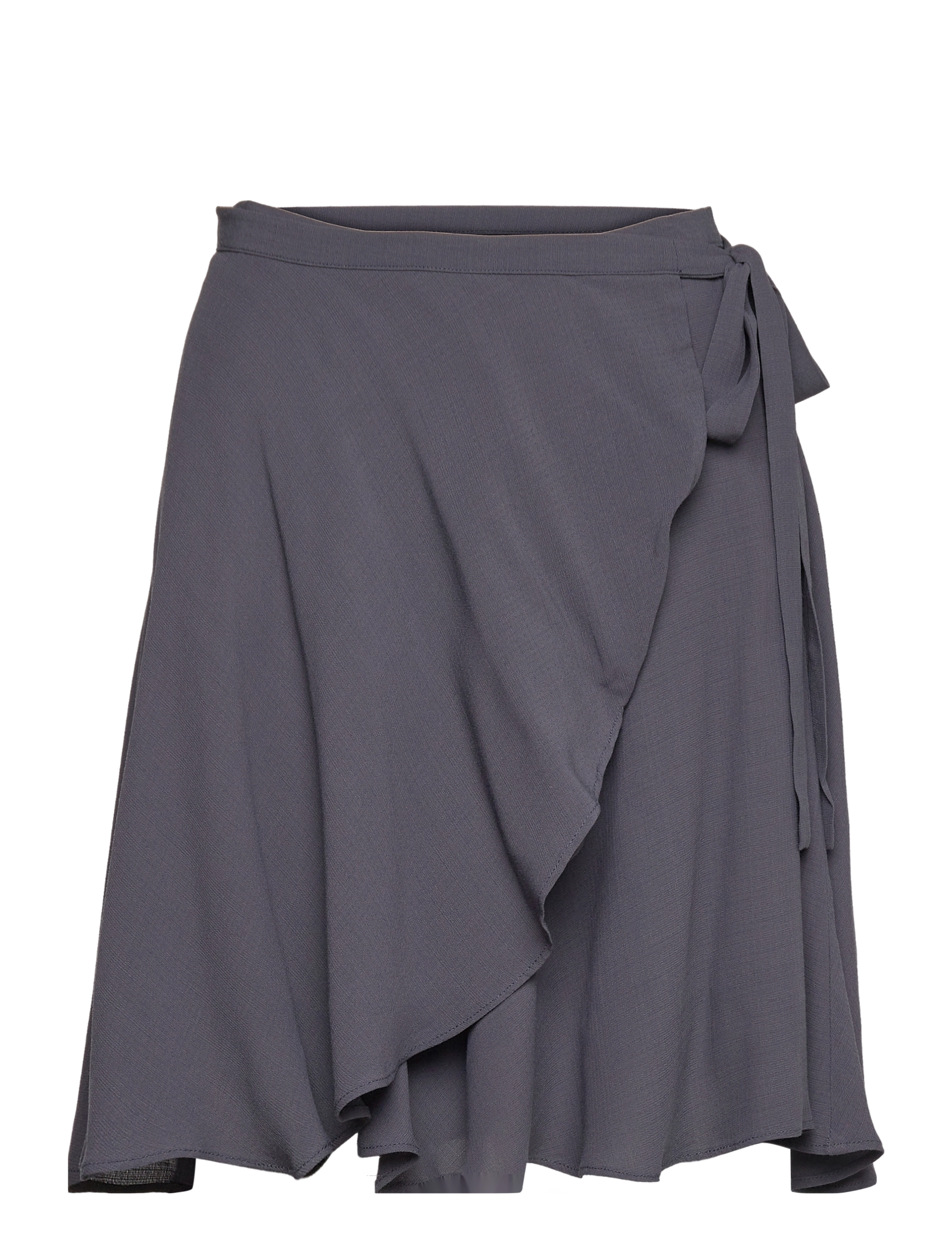 Ahlvar Gallery - Lizy linen skirt - blue grey - 0